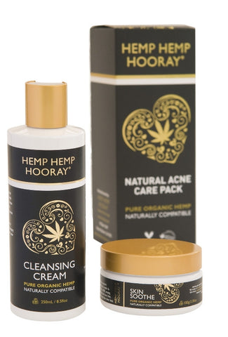 Organic Hemp Natural Acne Care Pack